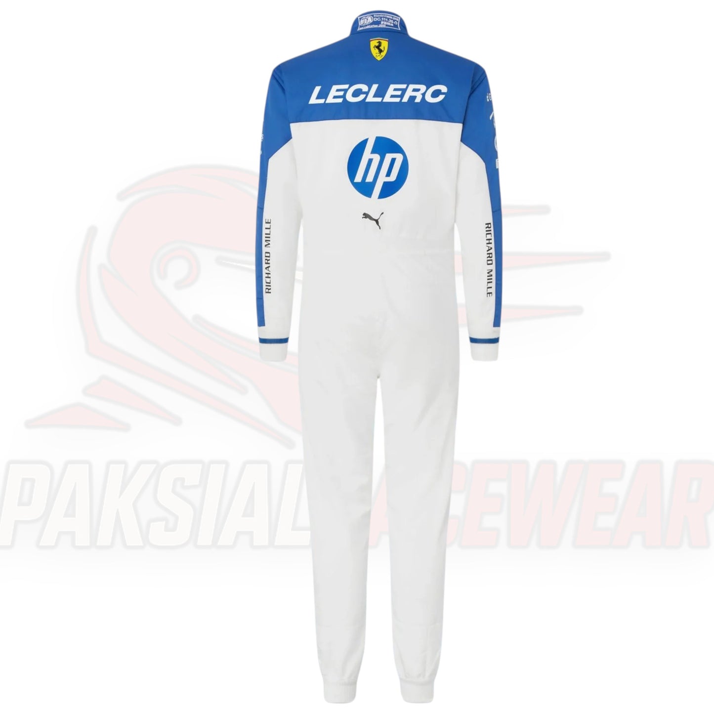 2025 Scuderia Ferrari Charles Leclerc F1 Replica Suit