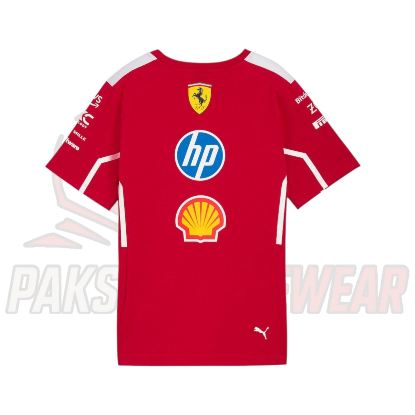 Scuderia Ferrari 2025 F1 Team T-Shirt – Official Licensed Merchandise