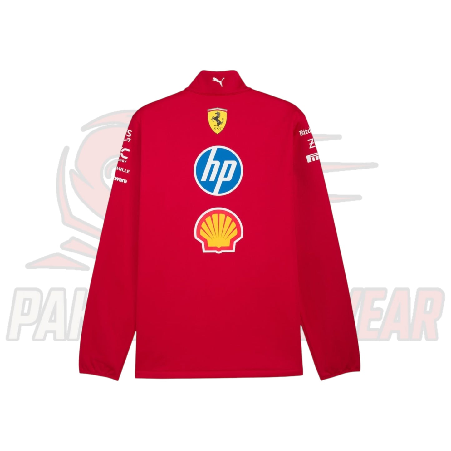 Scuderia Ferrari 2025 F1 Team Softshell Jacket – Official Fanwear