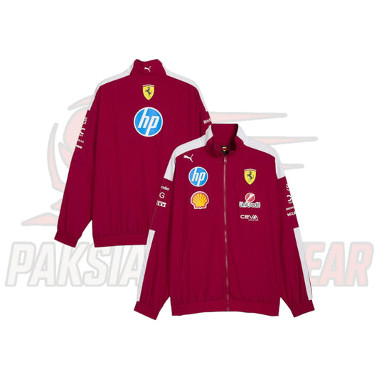 Scuderia Ferrari 2025 T7 Oversized Driver Jacket – Official Limited Edition