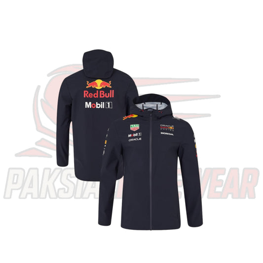 Red Bull Racing 2025 F1 Water-Resistant Team Jacket – Unisex Official Gear