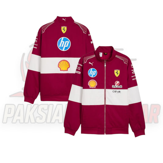 2025 Scuderia Ferrari F1 Racing Jacket