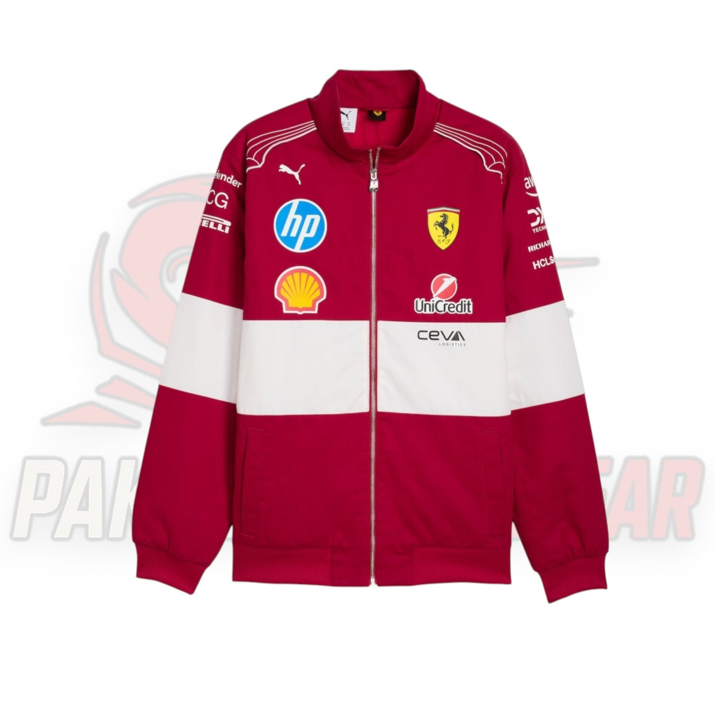 2025 Scuderia Ferrari F1 Racing Jacket