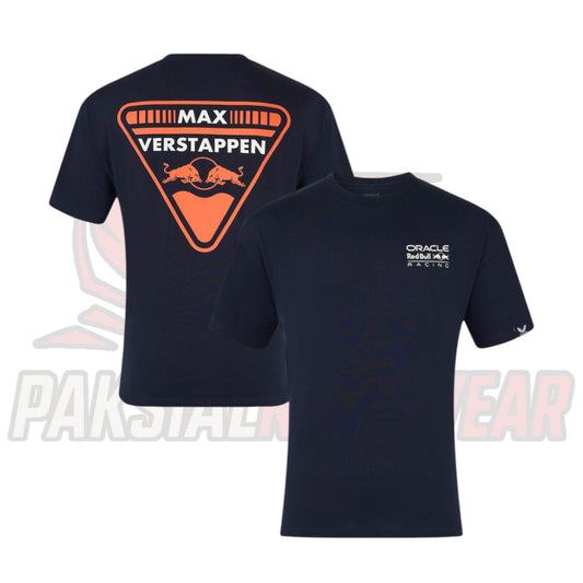 Red Bull Racing Max Verstappen Oversized Crest Tee – Unisex | 2025 F1 Edition