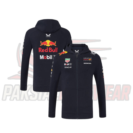 Red Bull Racing 2025 Zip Hoodie – Unisex Teamwear
